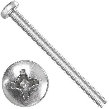 Винт полусфера 4х40 DIN 7985нержавеющая сталь А2